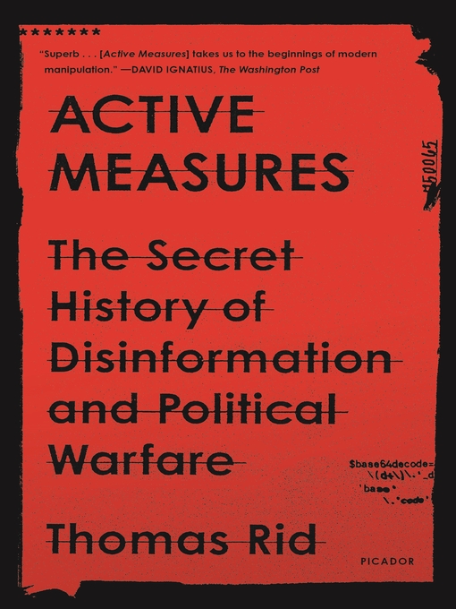 Title details for Active Measures by Thomas Rid - Available